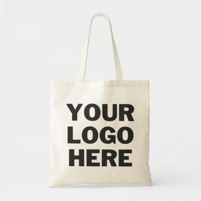 Custom Tote Bag with Logo (Front)