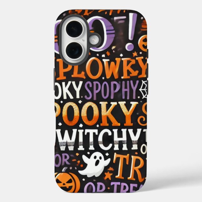 Custom Tough iPhone 16 Case - Durable & Personaliz (Back)