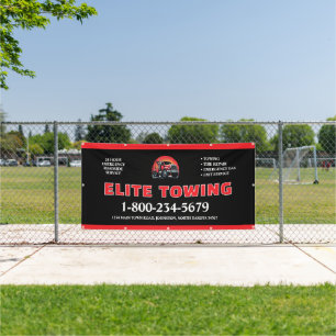 Custom Towing & Recovery Roadside Assistance Banner
