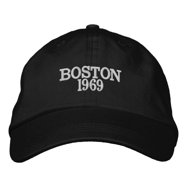 Custom Town or Lake Name Embroidered Hat  (Front)
