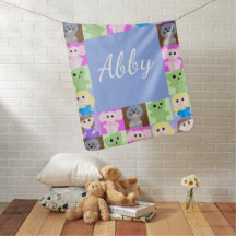 Custom Toy Baby Blanket