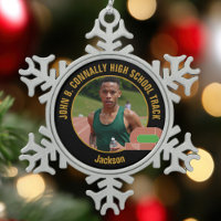 Custom Track & Field Photo High School Runner