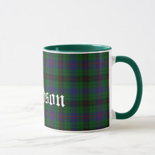 Custom Traditional Davidson Tartan Plaid Mug