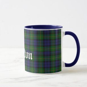 Custom Traditional Gordon Tartan Plaid Mug