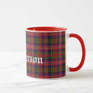 Custom Traditional MacPherson Tartan Plaid Mug