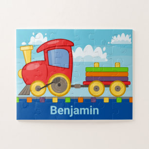 Custom Train NO PHOTO VERSION Jigsaw Puzzle