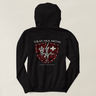 Custom Trauma Nurse Mum Tactical Hoodie