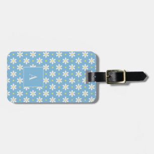 Custom Travel Gift for Women Personalized Daisy Luggage Tag