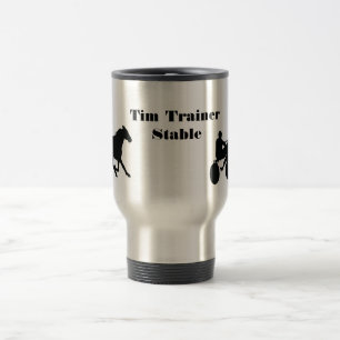 Custom Travel Harness Racing Mug