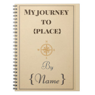 Custom Travel Journal – My Journey