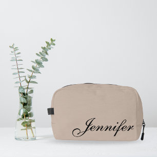 Custom Travel Makeup Bag, Gift for Bridesmaids Dopp Kit