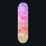 Custom Trendy Pink Blue Purple Green Modern Skateboard<br><div class="desc">Custom Trendy Pink Blue Purple Green Modern Colourful Abstract Art Blank Template Skateboard.</div>