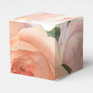 Custom Trendy Roses Modern Elegant Template Favour Box