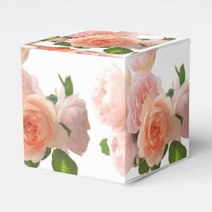 Custom Trendy Roses Modern Elegant Template Favour Box