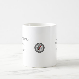 Custom Tropical Santa Beach Mug 