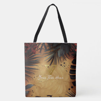 Custom : Tropical Twilight Personalised Tote. Tote Bag