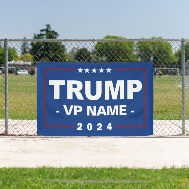 Custom Trump Vice President 2024 Banner (Insitu)