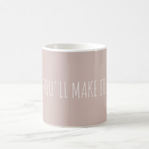 Custom Trust Your Intuition Encouraging Modern  Coffee Mug