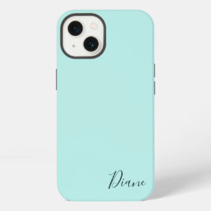Custom Turquoise iPhone 13 Case