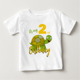 Custom Turtle Birthday T-Shirt