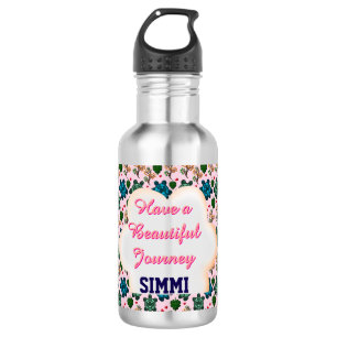 Custom turtle pattern  532 ml water bottle