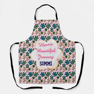 Custom turtle pattern  apron