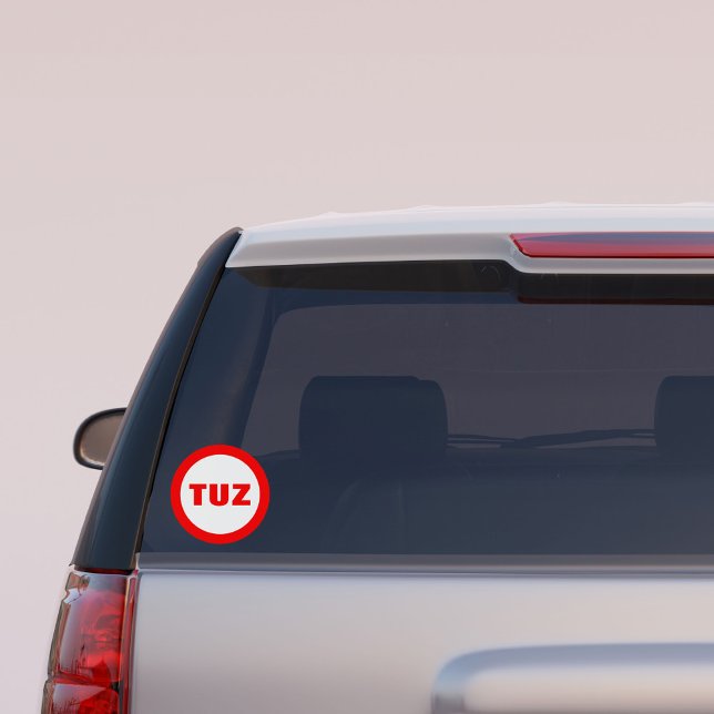 Custom Tuz Funny Arabic Bumper Window Car Sticker (Creator Uploaded)