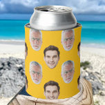 Custom Two Face 20th 30th 40th 50th Birthday Party Can Cooler<br><div class="desc">Custom Two Face Happy Birthday Decoration Supplies Party Hat</div>