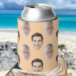 Custom Two Face 20th 30th 40th 50th Birthday Party Can Cooler<br><div class="desc">Custom Two Face Happy Birthday Decoration Supplies Party Hat</div>