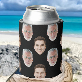Custom Two Face 20th 30th 40th 50th Birthday Party Can Cooler