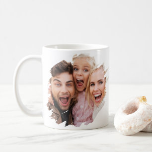 Custom Two Photo Coffee Mug