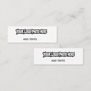 Custom Two-Sided Corporate Logo Mini Business Card