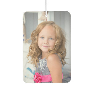Custom Two-sided Family Photo Personalised Car Air Freshener