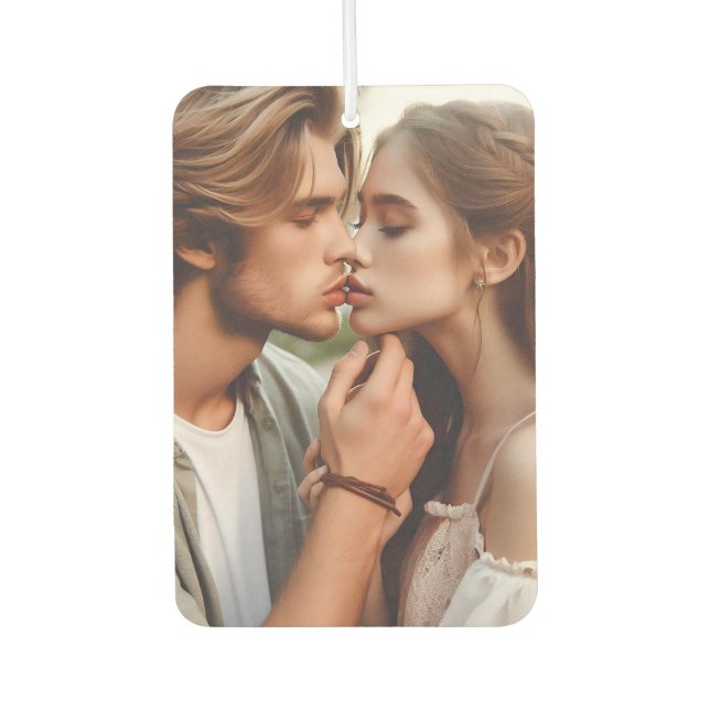 Custom Two-Sided Photo Car  Air Freshener (Front)