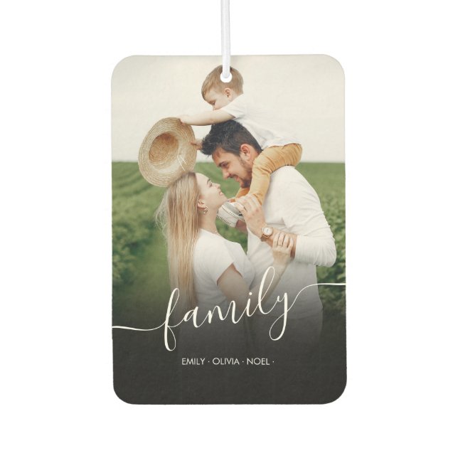 Custom Two-Sided Photo Car Air Freshener (Front)