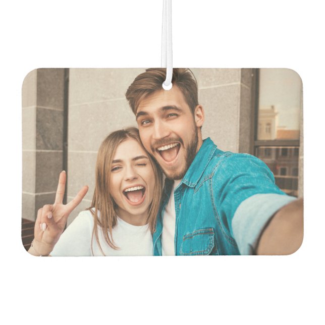 Custom Two-Sided Photo Car Air Freshener (Front)