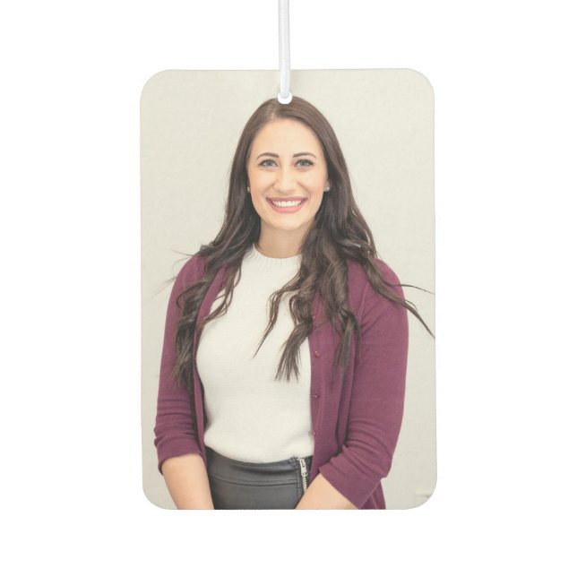 Custom Two-Sided Photo Car Air Freshener (Front)