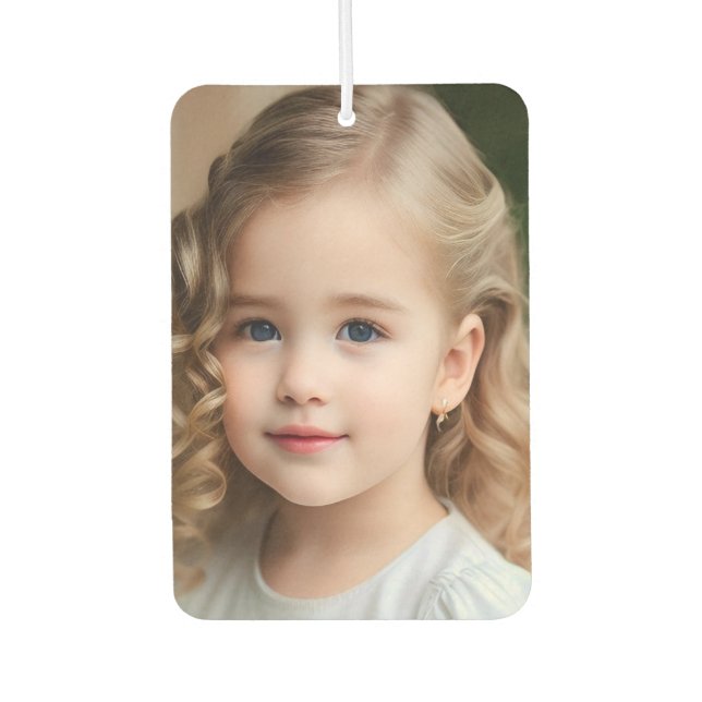 Custom Two-Sided Photo Car Car Air Freshener (Front)