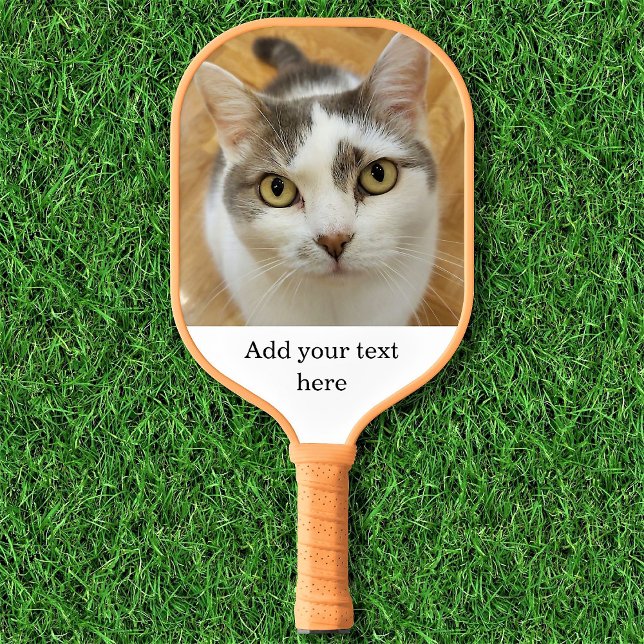 Custom Two-Sided Photo Name Text Personalised Pickleball Paddle (Creator Uploaded)