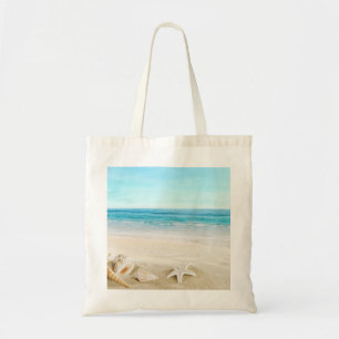 Custom Two-Sided Photo Personalised Beach Modern Tote Bag