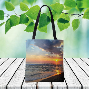 Custom Two-Sided Photo Personalised Tote Bag