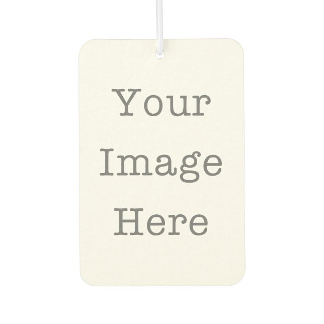 Custom Two-Sided Photos Car Air Freshener (Front)