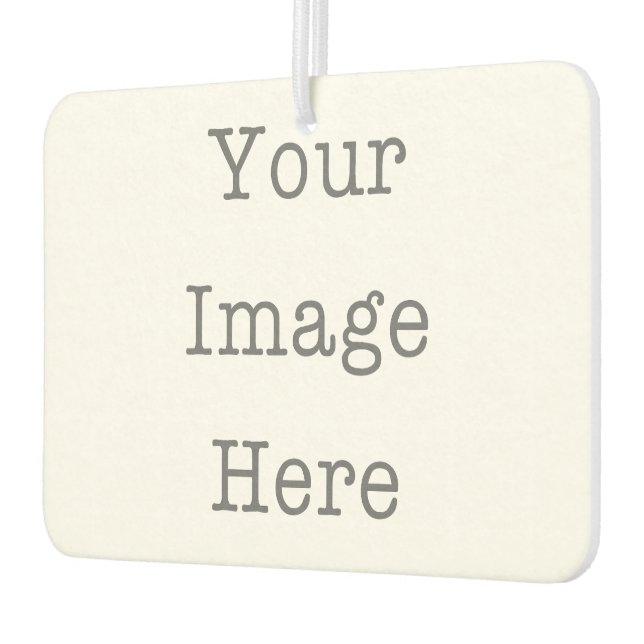 Custom Two-Sided Photos Car Air Freshener (Left)