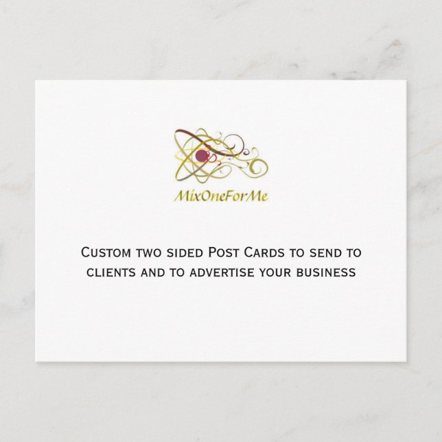 Custom Two Sided Post Cards (Front)