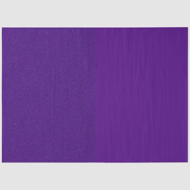 Custom Two-Tone Purple Tissue Paper (Front)