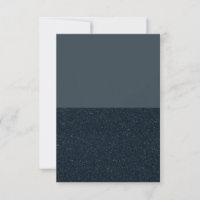 Custom Two-Tone RSVP – Charcoal & Noise Split