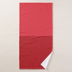 Custom Two-Tone Speckled-Bottom Bath Towel