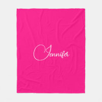 Custom Typography Names Wow Pink Medium