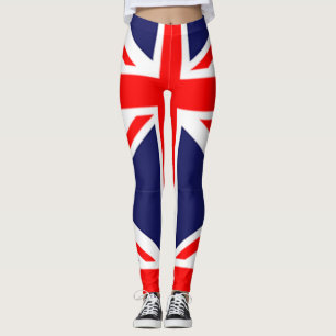 Custom UK Britain Royal Union Jacked Flag Leggings