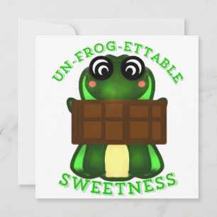 Custom Un-frog-ettable Sweetness Frog Gift